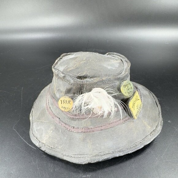 Desktop Bucket Boonie Fishing Hat Paperweight Polyresin Keypoint Signed Kip 08 - Picture 11 of 16